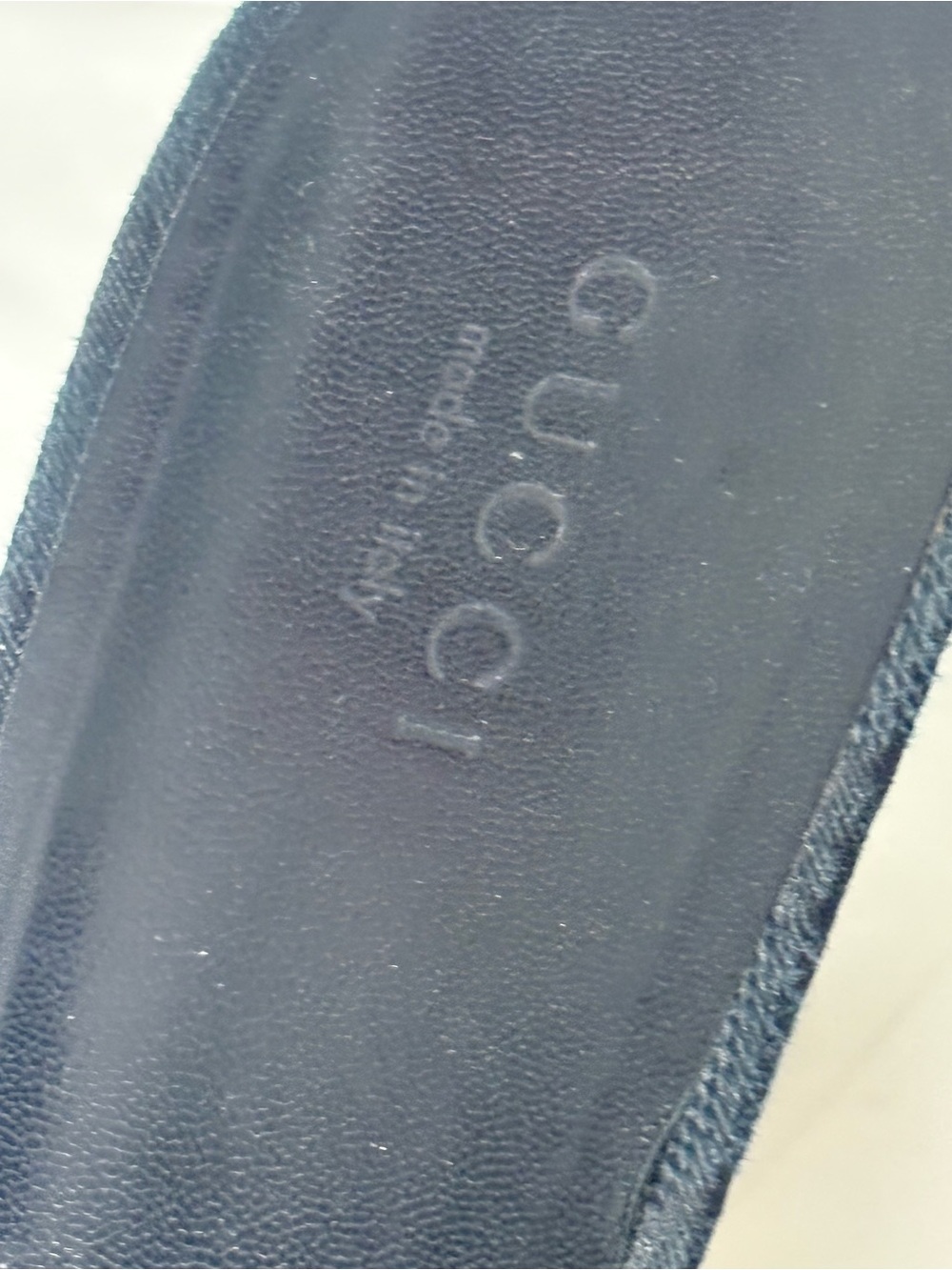 Gucci Black Open-Toe monogram black with Bamboo Heel Detail - Picture 4 of 16